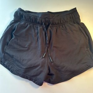 Lululemon Inner Glow High-Rise Short, Black, Size 2.